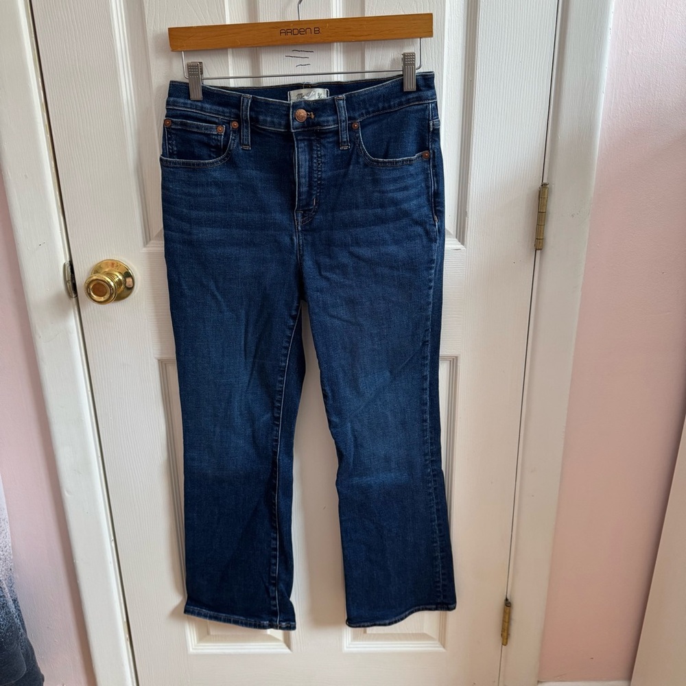 Madewell cropped Jean